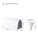 LED wall light up & down FUMAGALLI MARTA GU10 3.5W