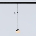 LED Sphere pendant lamp for 48V magnetic track - 6W - 2700K - CRI90 - Golden