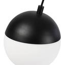 LED Sphere pendant lamp for 48V magnetic track - 6W - 2700K - CRI90 - Golden