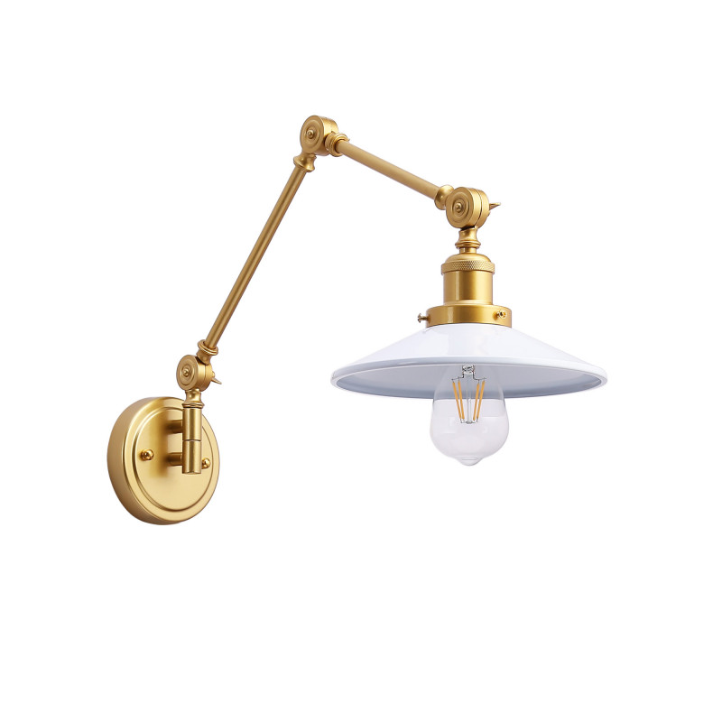Vintage adjustable wall sconce "Wallen"