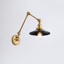 Vintage adjustable wall sconce "Wallen"