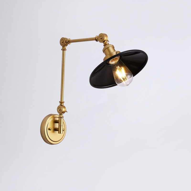 Vintage adjustable wall sconce "Wallen"