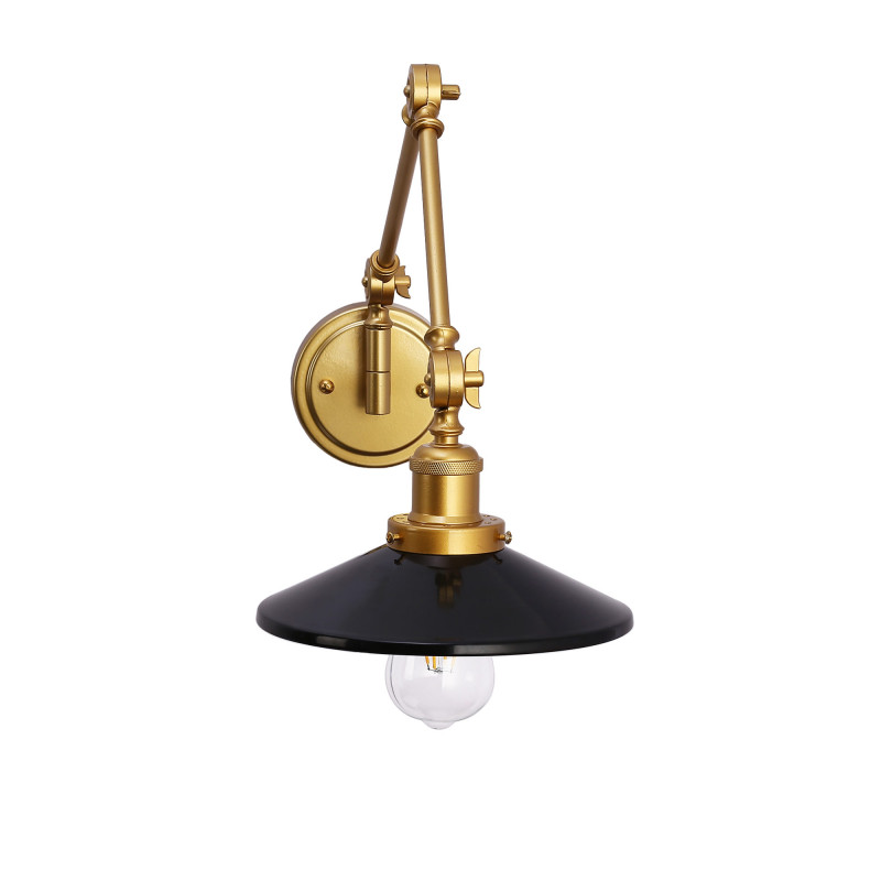 Vintage adjustable wall sconce "Wallen"