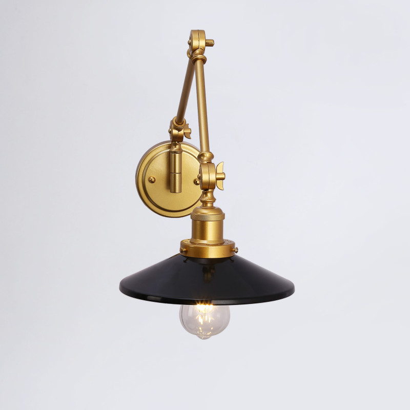 Vintage adjustable wall sconce "Wallen"