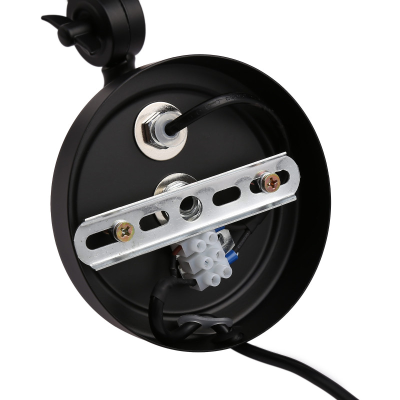 Plug-in adjustable wall sconce - "Tika"