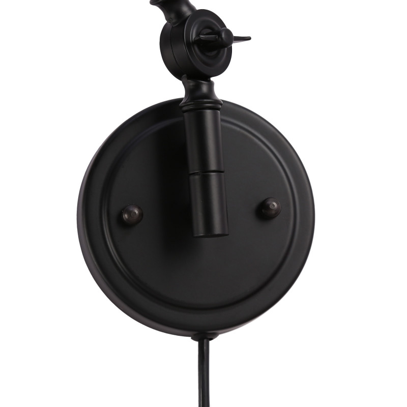 Plug-in adjustable wall sconce - "Tika"