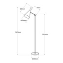 "Olivia" Floor lamp
