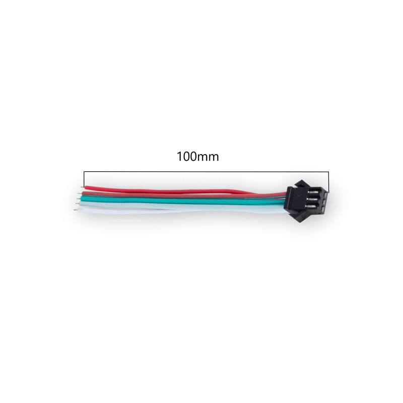 Female quick connector for IC digital LED strip - 5-24V DC