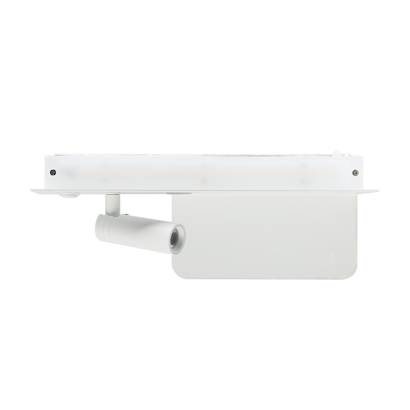 Wall reading light with USB port "Kerta" (right) - Double lighting - 3W+7W