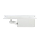 Wall reading light with USB port "Kerta" (right) - Double lighting - 3W+7W
