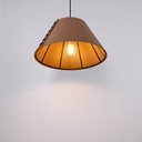 Acoustic pendant lamp "Gandal 40" - ø 40cm