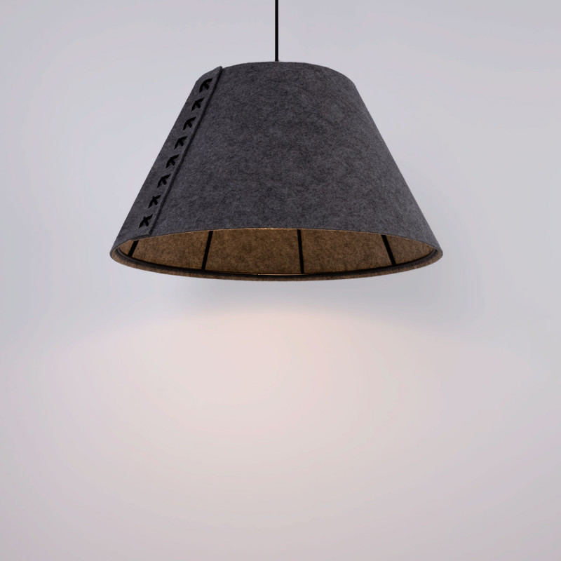 Acoustic pendant lamp "Gandal 50" - ø 50cm