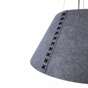 Acoustic pendant lamp "Gandal 70" - ø 70cm
