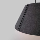 Acoustic pendant lamp "Gandal 70" - ø 70cm