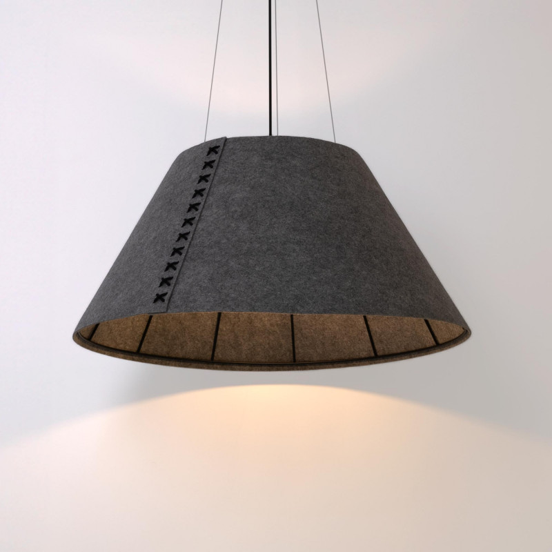 Acoustic pendant lamp "Gandal 70" - ø 70cm