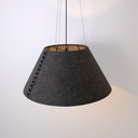 Acoustic pendant lamp "Gandal 70" - ø 70cm