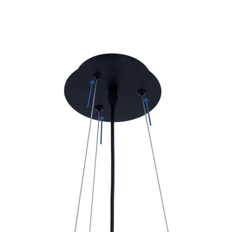 Acoustic pendant lamp "Gandal 70" - ø 70cm