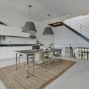 Acoustic pendant lamp "Gandal 70" - ø 70cm