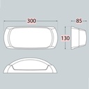 FUMAGALLI FRANCY Opal E27 wall lamp