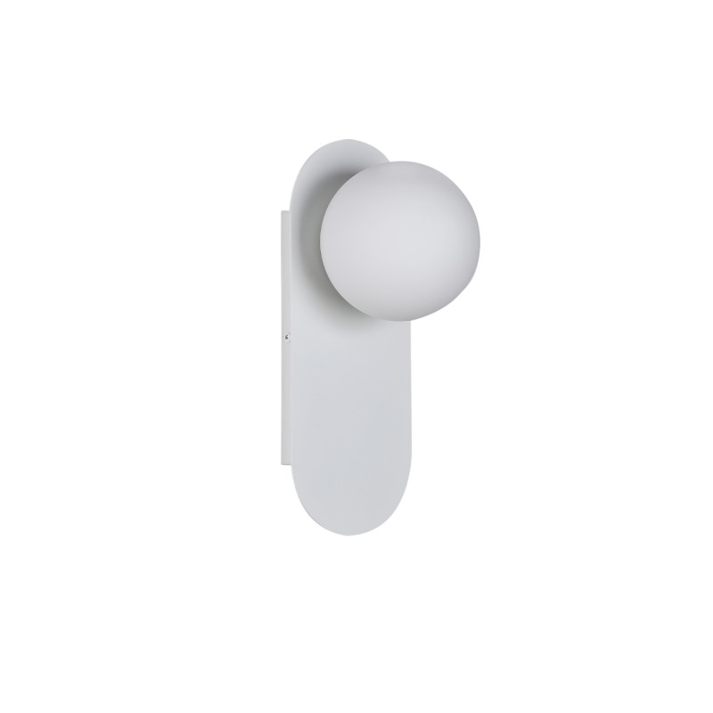 Crystal ball wall light "Brian" - E27