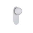 Crystal ball wall light "Brian" - E27