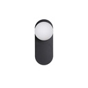 Crystal ball wall light "Brian" - E27