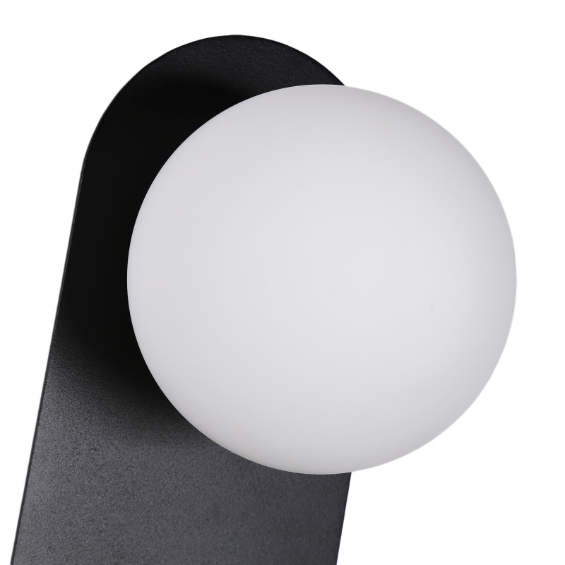 Crystal ball wall light "Brian" - E27