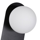 Crystal ball wall light "Brian" - E27
