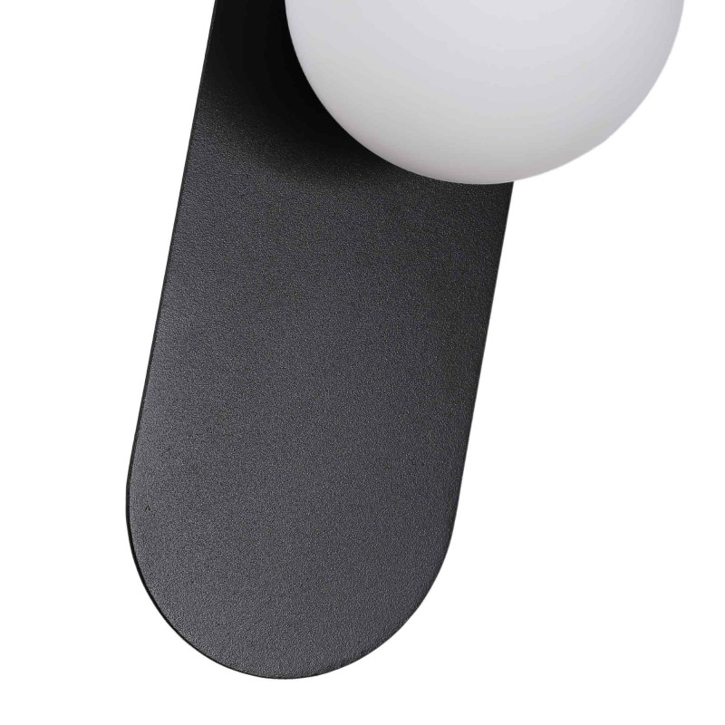 Crystal ball wall light "Brian" - E27