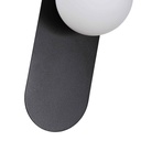 Crystal ball wall light "Brian" - E27