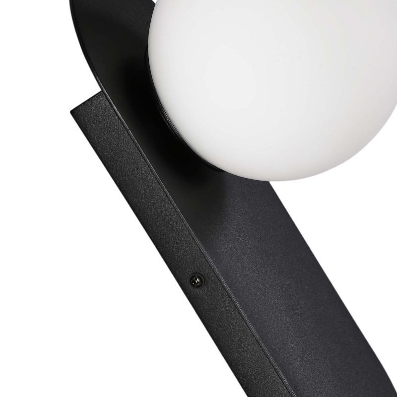 Crystal ball wall light "Brian" - E27