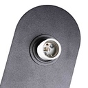Crystal ball wall light "Brian" - E27