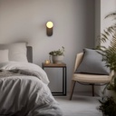 Crystal ball wall light "Brian" - E27