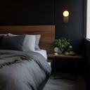 Crystal ball wall light "Brian" - E27