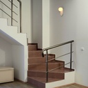 Crystal ball wall light "Brian" - E27
