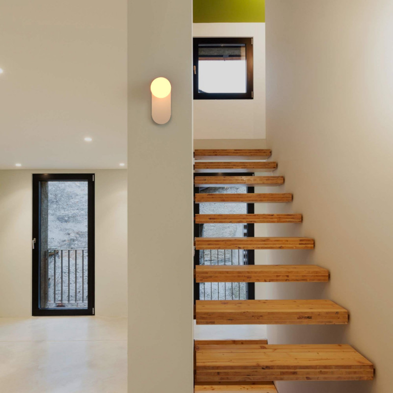 Crystal ball wall light "Brian" - E27