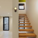 Crystal ball wall light "Brian" - E27