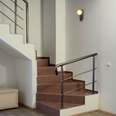 Crystal ball wall light "Brian" - E27