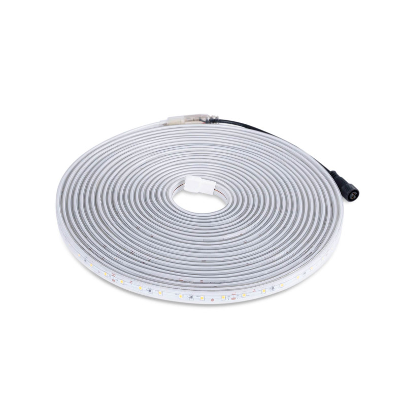 Outdoor solar LED strip with remote control - RGB / 2700K -  40W - 10 meters - IP65