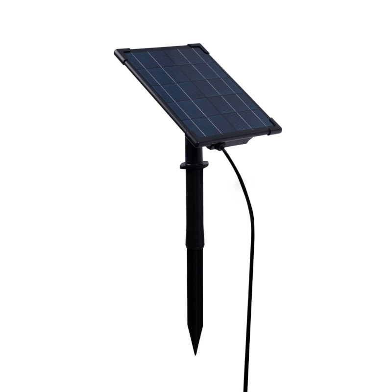 Outdoor solar LED strip with remote control - RGB / 2700K -  40W - 10 meters - IP65