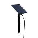 Outdoor solar LED strip with remote control - RGB / 2700K -  40W - 10 meters - IP65