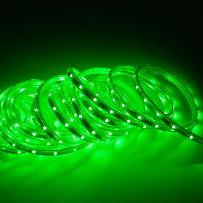 Outdoor solar LED strip with remote control - RGB / 2700K -  40W - 10 meters - IP65