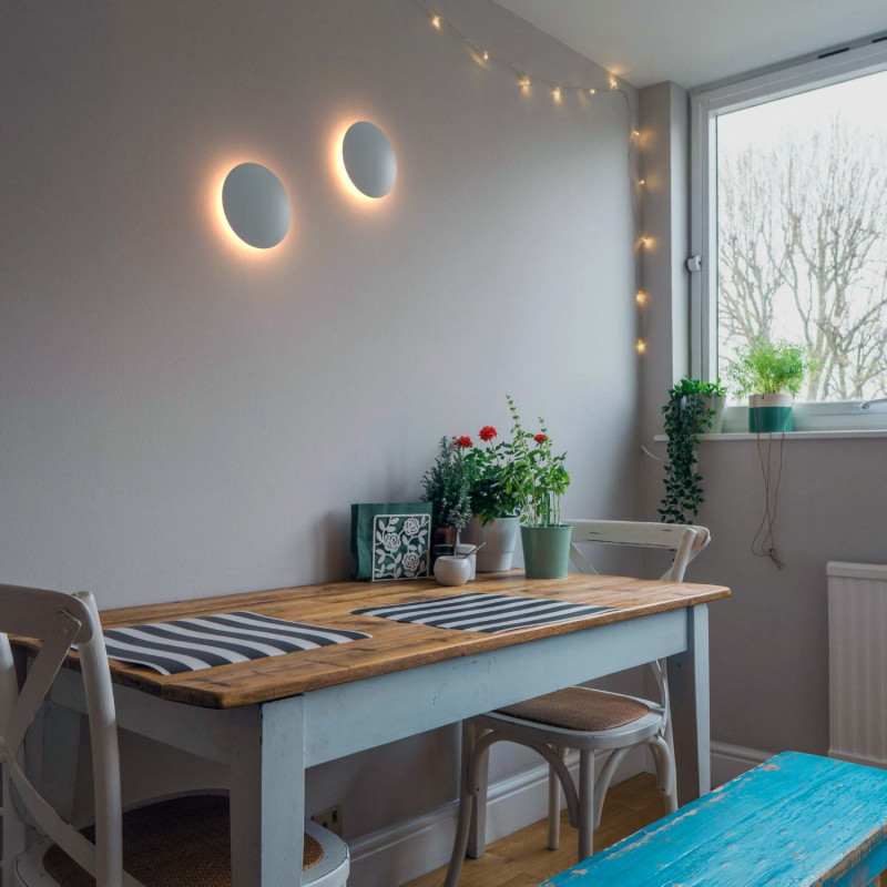 Round LED Wall light "Eclipsis" - 6W - 3000K - CRI90 - KeGu Driver - IP20