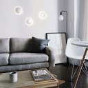 Round LED Wall light "Eclipsis" - 6W - 3000K - CRI90 - KeGu Driver - IP20