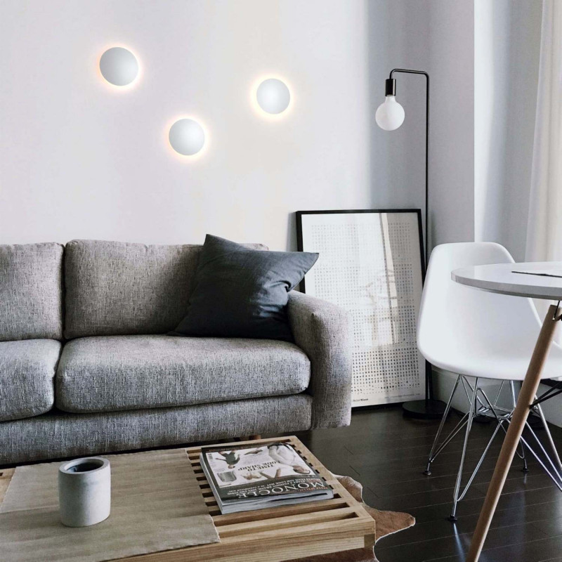 Round LED Wall light "Eclipsis" - 6W - 3000K - CRI90 - KeGu Driver - IP20