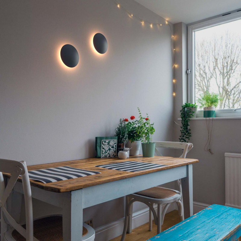 Round LED Wall light "Eclipsis" - 6W - 3000K - CRI90 - KeGu Driver - IP20