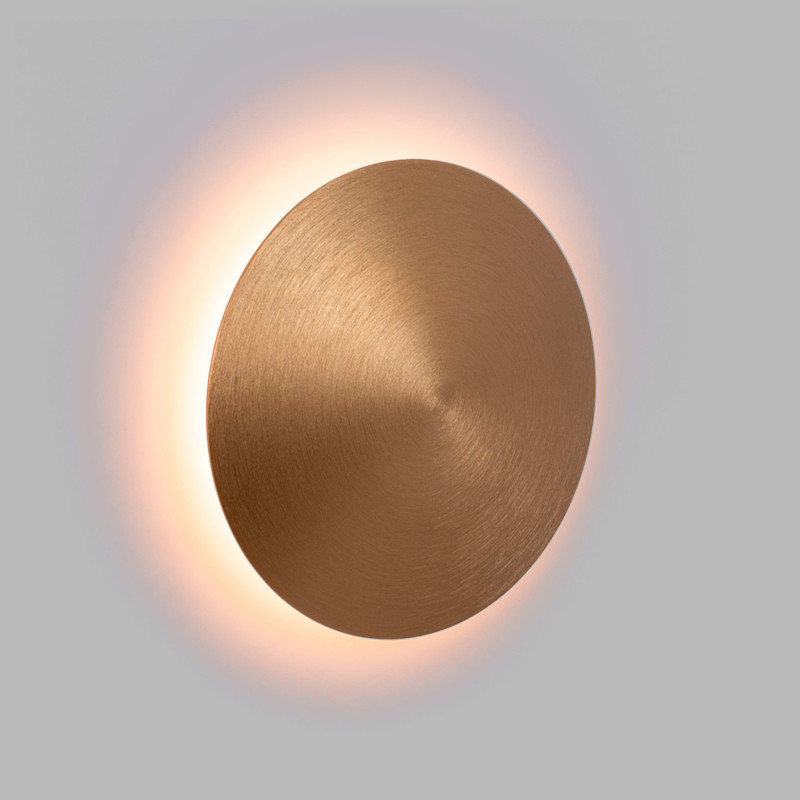 Round LED wall light "Eclipsis" - 12W - 3000K - CRI90 - KeGu Driver - IP20