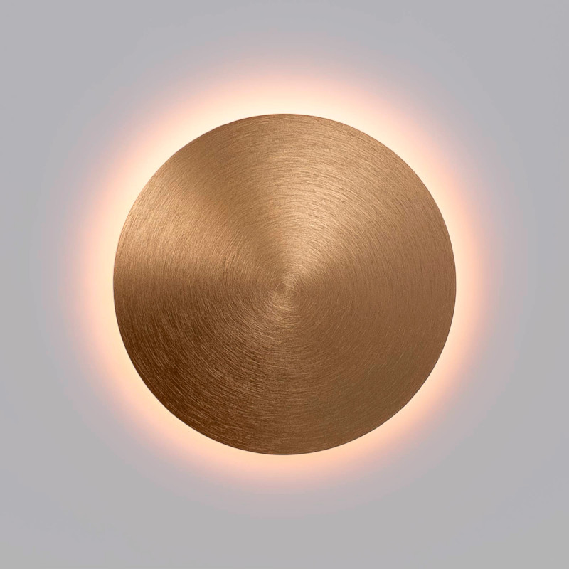 Round LED wall light "Eclipsis" - 12W - 3000K - CRI90 - KeGu Driver - IP20