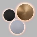 Round LED wall light "Eclipsis" - 12W - 3000K - CRI90 - KeGu Driver - IP20