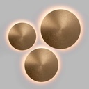 Round LED wall light "Eclipsis" - 12W - 3000K - CRI90 - KeGu Driver - IP20